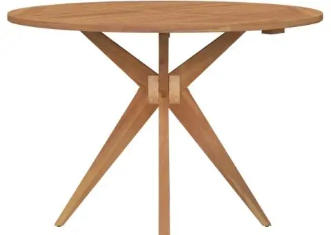Set mobilier de grădină, 5 piese, lemn masiv de acacia - 4/5
