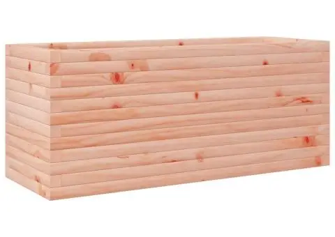 Jardinieră de grădină, 110x40x45,5 cm, lemn masiv Douglas - 2/5