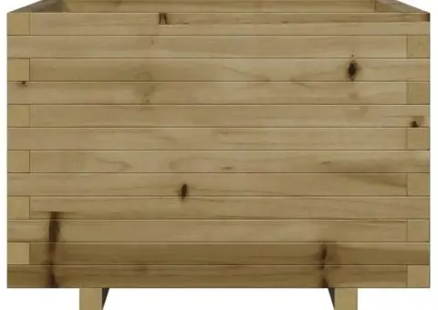 Jardinieră de grădină, 70x70x49,5 cm, lemn de pin impregnat - 5/5