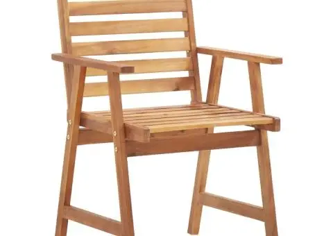 Set mobilier de grădină, 6 piese, lemn masiv de acacia - 5/5