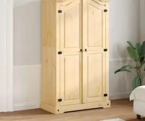 vidaXL Șifonier „Corona”, 102x52x186 cm, lemn masiv de pin