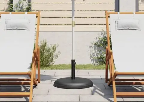 Suport umbrelă pentru stâlpi Ø32/35/38 mm, 25 kg, rotund - 3/5