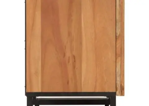 Noptieră, 40x34x46 cm, lemn masiv de acacia - 4/5