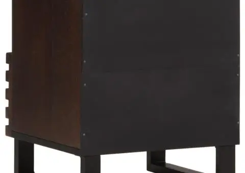 Noptieră, 40x34x46 cm, lemn masiv de mango - 5/5