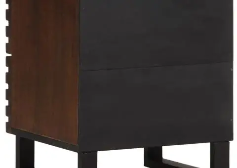 Noptieră, 40x34x46 cm, lemn masiv de mango - 5/5