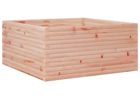 Jardinieră de grădină, 100x100x46 cm, lemn masiv Douglas - 2/5