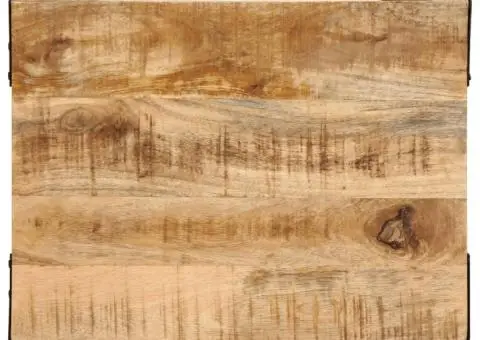 Masă laterală, 40 x 30 x 40 cm, lemn masiv de mango nefinisat - 4/5