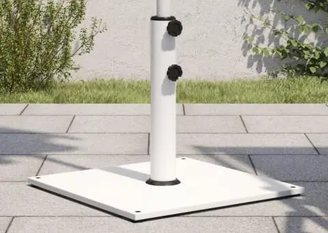 Suport umbrelă pentru stâlpi Ø32/38/48 mm, 17 kg, pătrat - 1/5