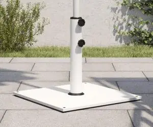 vidaXL Suport umbrelă pentru stâlpi Ø32/38/48 mm, 17 kg, pătrat