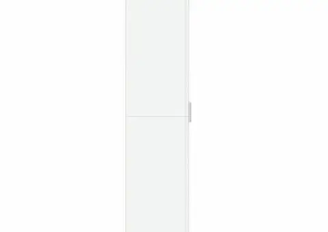 Dulap înalt, alb, 80x35x180 cm, lemn prelucrat - 4/5