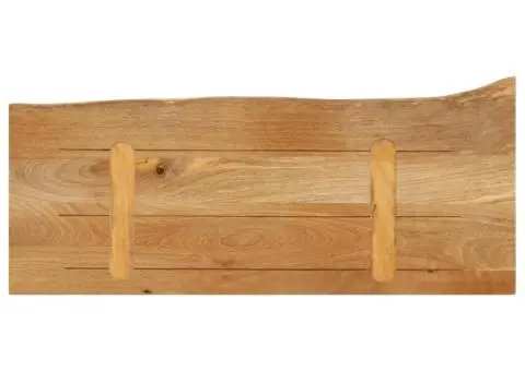 Blat de masă contur organic 70x40x2,5 cm lemn masiv de mango - 5/5