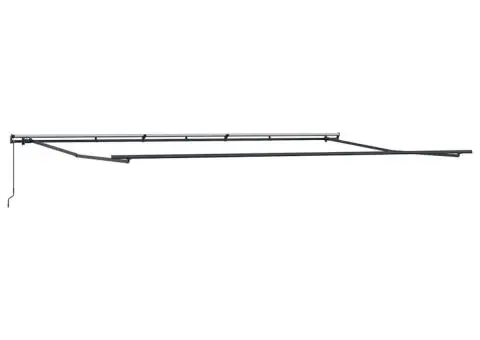 Copertină retractabilă manual, antracit/alb, 600x300 cm - 5/5