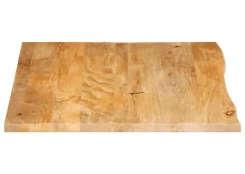 Blat de masă contur organic 100x80x2,5 cm lemn masiv de mango - 4/5