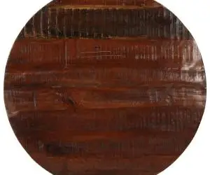 vidaXL Blat de masă rotund, Ø 70x3,8 cm, lemn masiv reciclat