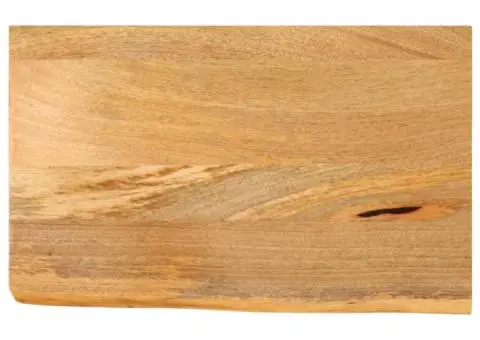 Blat de masă contur organic 40x30x3,8 cm lemn masiv de mango - 1/5