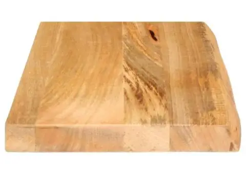 Blat de masă contur organic 40x30x3,8 cm lemn masiv de mango - 4/5