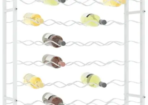 Suport sticle de vin pentru 36 sticle, metal - 3/5