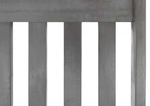 Balansoar, gri, lemn masiv de acacia - 5/5