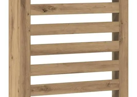 Mască pentru calorifer stejar artizanal 78x20x82 cm lemn - 2/5