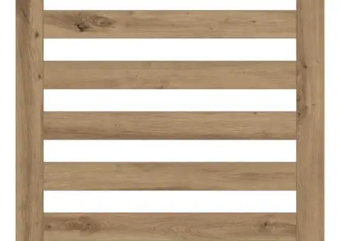 Mască pentru calorifer stejar artizanal 78x20x82 cm lemn - 3/5