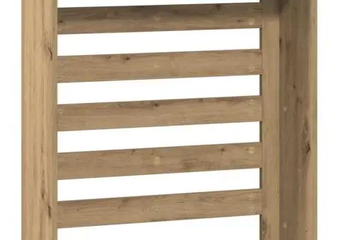 Mască pentru calorifer stejar artizanal 78x20x82 cm lemn - 5/5