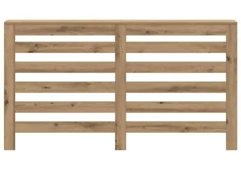 Mască pentru calorifer stejar artizanal 149x20x82 cm lemn - 3/5