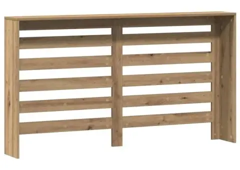 Mască pentru calorifer stejar artizanal 149x20x82 cm lemn - 5/5