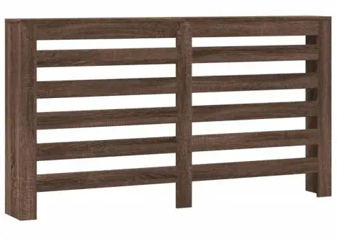 Mască pentru calorifer stejar maro 149x20x82 cm lemn prelucrat - 2/5