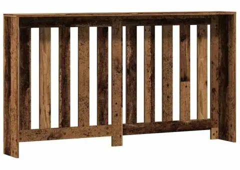 Mască pentru calorifer, lemn vechi, 149x20x82cm, lemn prelucrat - 5/5