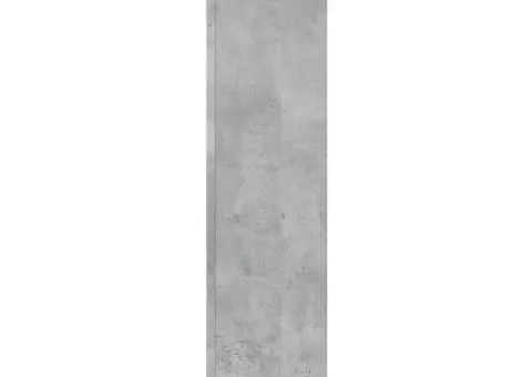 Mască pentru calorifer, gri beton, 149x20x82 cm, lemn prelucrat - 4/5