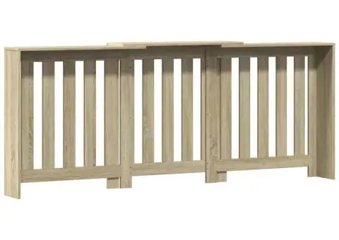 Mască pentru calorifer stejar sonoma 205x21,5x83,5 cm lemn - 5/5