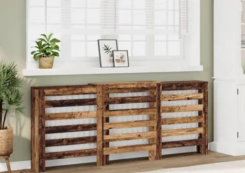 Mască pentru calorifer lemn vechi 205x21,5x83,5 cm lemn - 1/5