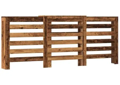 Mască pentru calorifer lemn vechi 205x21,5x83,5 cm lemn - 2/5
