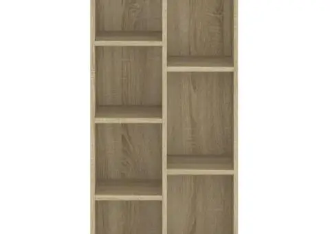 Bibliotecă, stejar sonoma, 50x25x105 cm, lemn prelucrat - 4/5