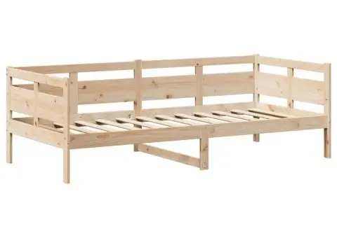 Pat de zi cu acoperiș, 80x200 cm, lemn masiv de pin - 5/5