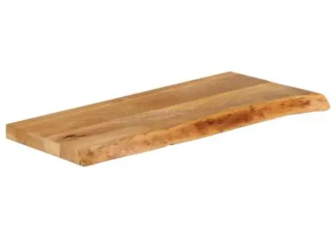 Blat de masă contur organic 70x20x2,5 cm lemn masiv de mango - 2/5