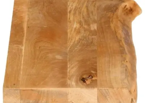 Blat de masă contur organic 70x20x2,5 cm lemn masiv de mango - 4/5