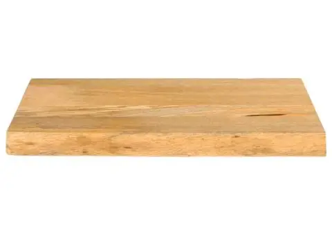 Blat de masă contur organic 50x20x2,5 cm lemn masiv de mango - 3/5