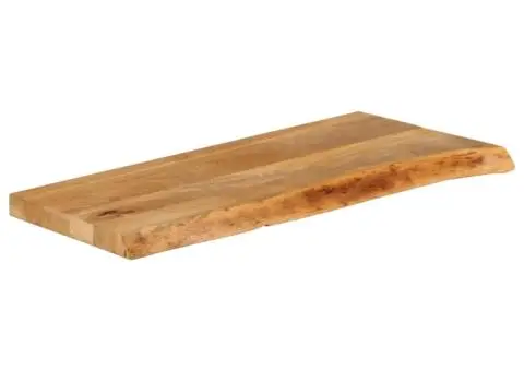 Blat de masă contur organic 70x30x2,5 cm lemn masiv de mango - 2/5