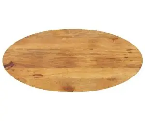 vidaXL Blat de masă oval, 100x40x2,5 cm, lemn masiv de mango