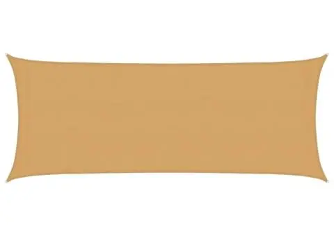 Pânză parasolar, nisipiu dreptunghiular 2x4,5 m, HDPE, 160 g/m² - 2/5