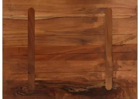 Blat de masă, 70x60x2,5 cm, dreptunghiular, lemn masiv reciclat - 5/5