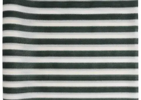 Plasă protecție intimitate, verde/alb,1,5x25 m, HDPE, 150 g/m² - 2/5