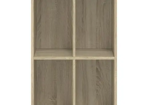 Birou, stejar sonoma, 102x50x75 cm, lemn compozit - 5/5