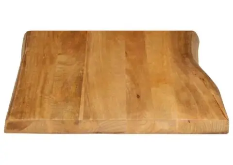 Blat masă 80x60x2,5 cm lemn masiv mango - 4/5