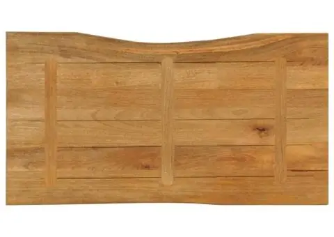 Blat masă 100x60x2,5 cm lemn masiv mango - 5/5