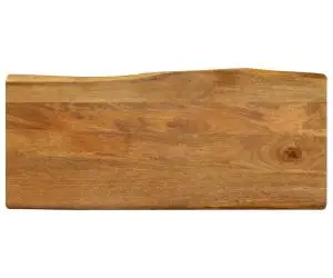 vidaXL Blat masă cu margini, 90x40x3,8 cm, lemn masiv mango