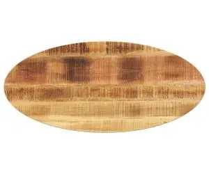 vidaXL Blat de masă oval, 100x50x2,5 cm, lemn masiv de mango