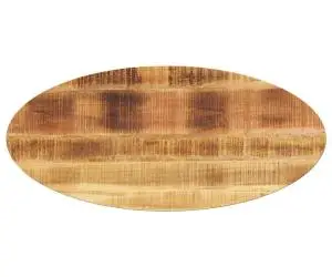 vidaXL Blat de masă oval, 90x40x3,8 cm, lemn masiv de mango