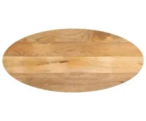 vidaXL Blat de masă oval, 140x50x3,8 cm, lemn masiv de mango